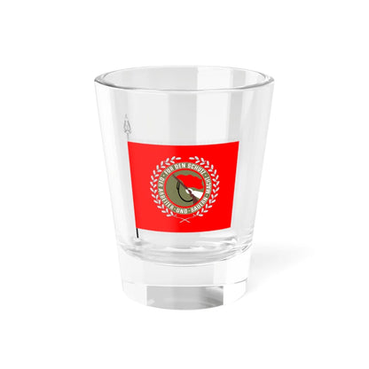 Flagge Kampfgruppen der Arbeiterklasse (Germany) Shot Glass 1.5oz 1.5oz - Go Mug Yourself