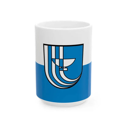 Flagge Karlsbad Baden (Germany) White Coffee Mug 15oz - Go Mug Yourself
