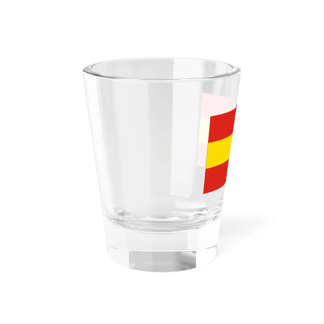 Flagge Karlsruhe (Germany) Shot Glass 1.5oz - Go Mug Yourself