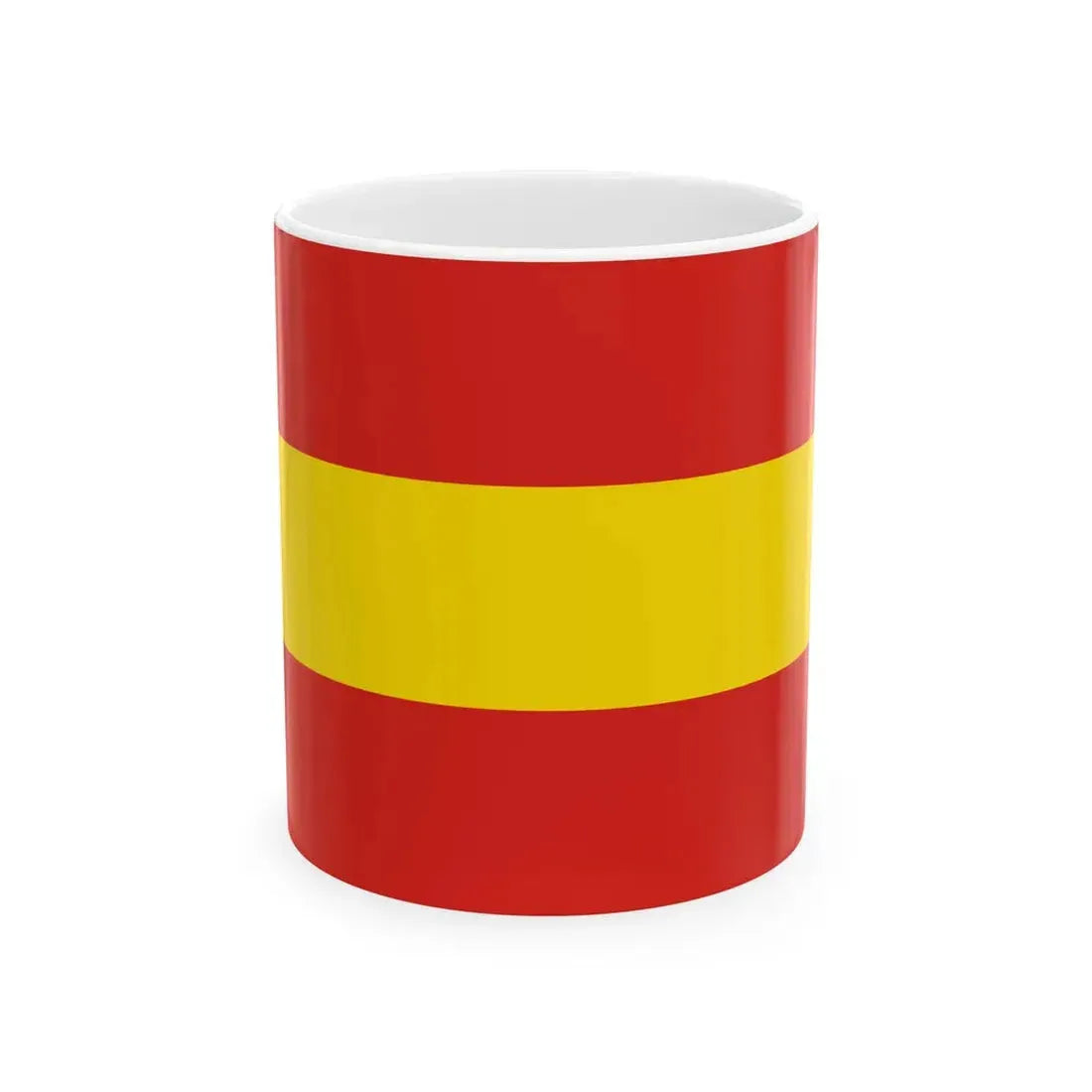 Flagge Karlsruhe (Germany) White Coffee Mug 11oz - Go Mug Yourself