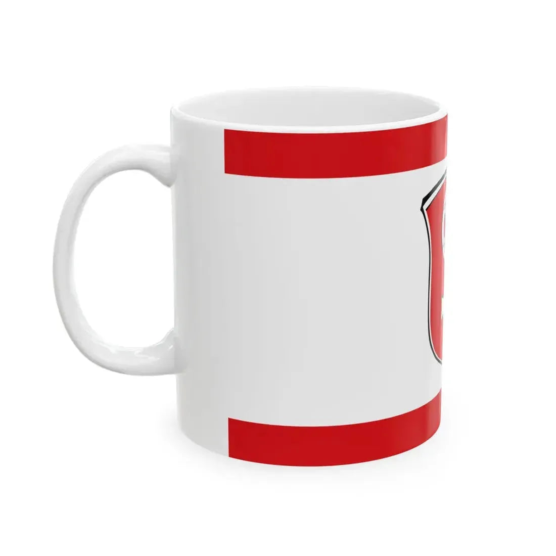 Flagge Klein-Krotzenburg (Germany) White Coffee Mug - Go Mug Yourself