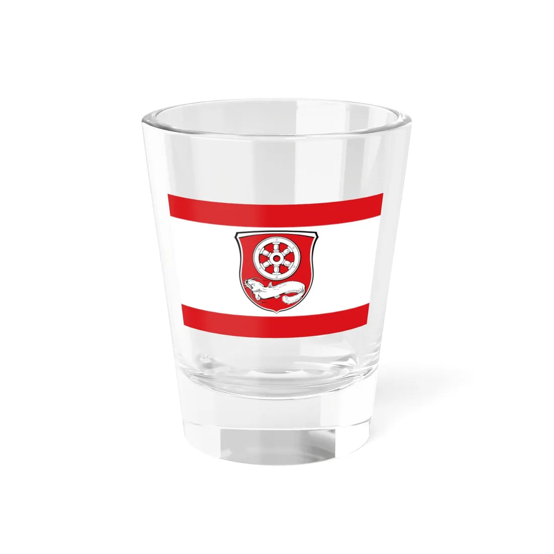 Flagge Klein-Welzheim (Germany) Shot Glass 1.5oz 1.5oz - Go Mug Yourself