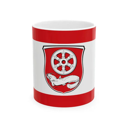 Flagge Klein-Welzheim (Germany) White Coffee Mug 11oz - Go Mug Yourself