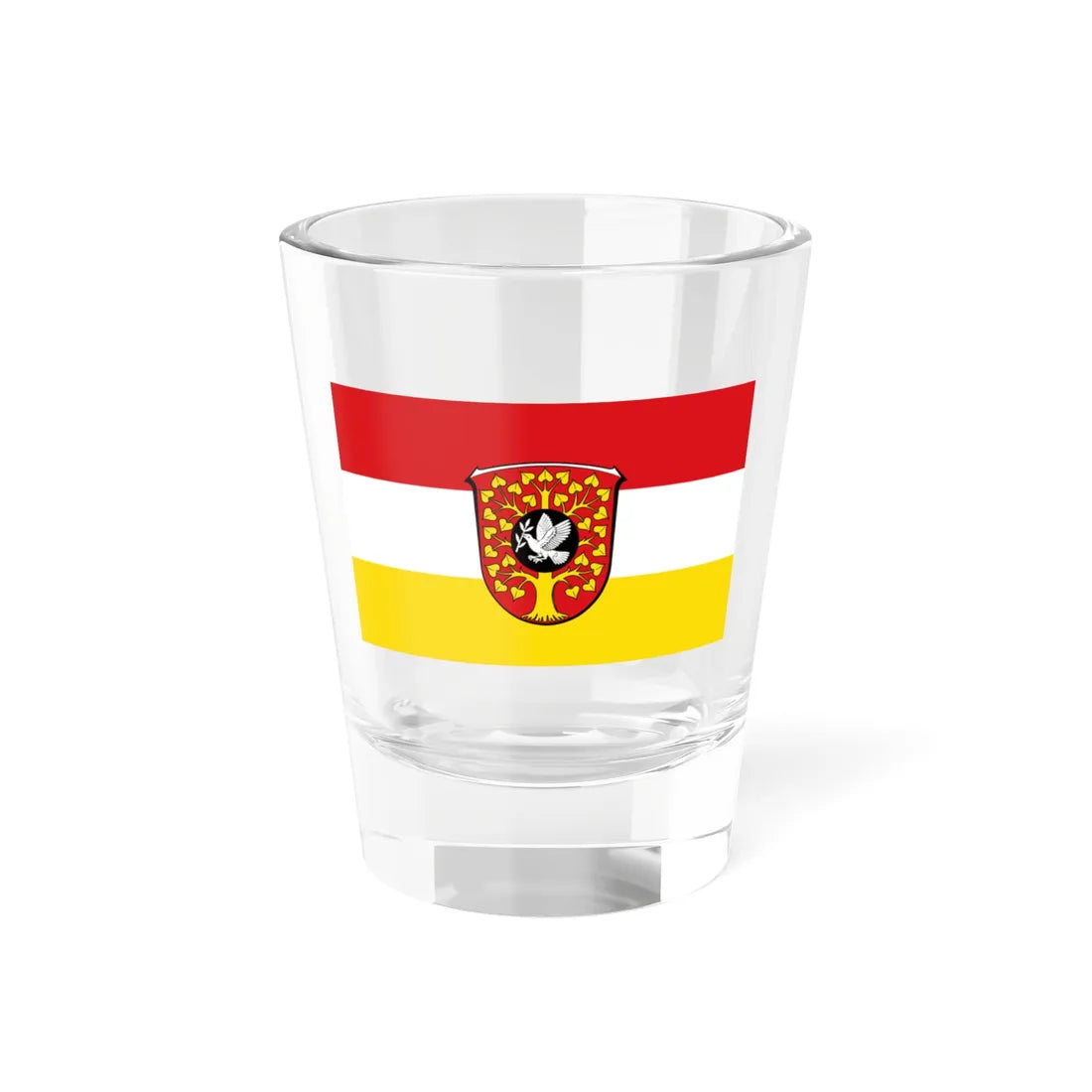 Flagge Kleingladenbach (Germany) Shot Glass 1.5oz 1.5oz - Go Mug Yourself