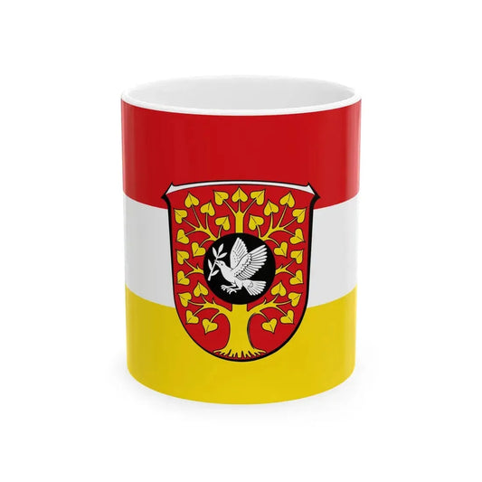 Flagge Kleingladenbach (Germany) White Coffee Mug 11oz - Go Mug Yourself
