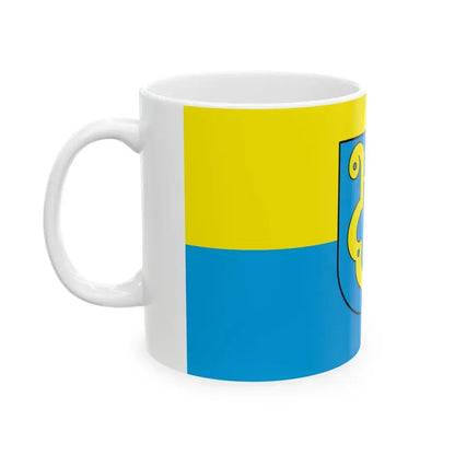 Flagge Klingenthal (Germany) White Coffee Mug - Go Mug Yourself