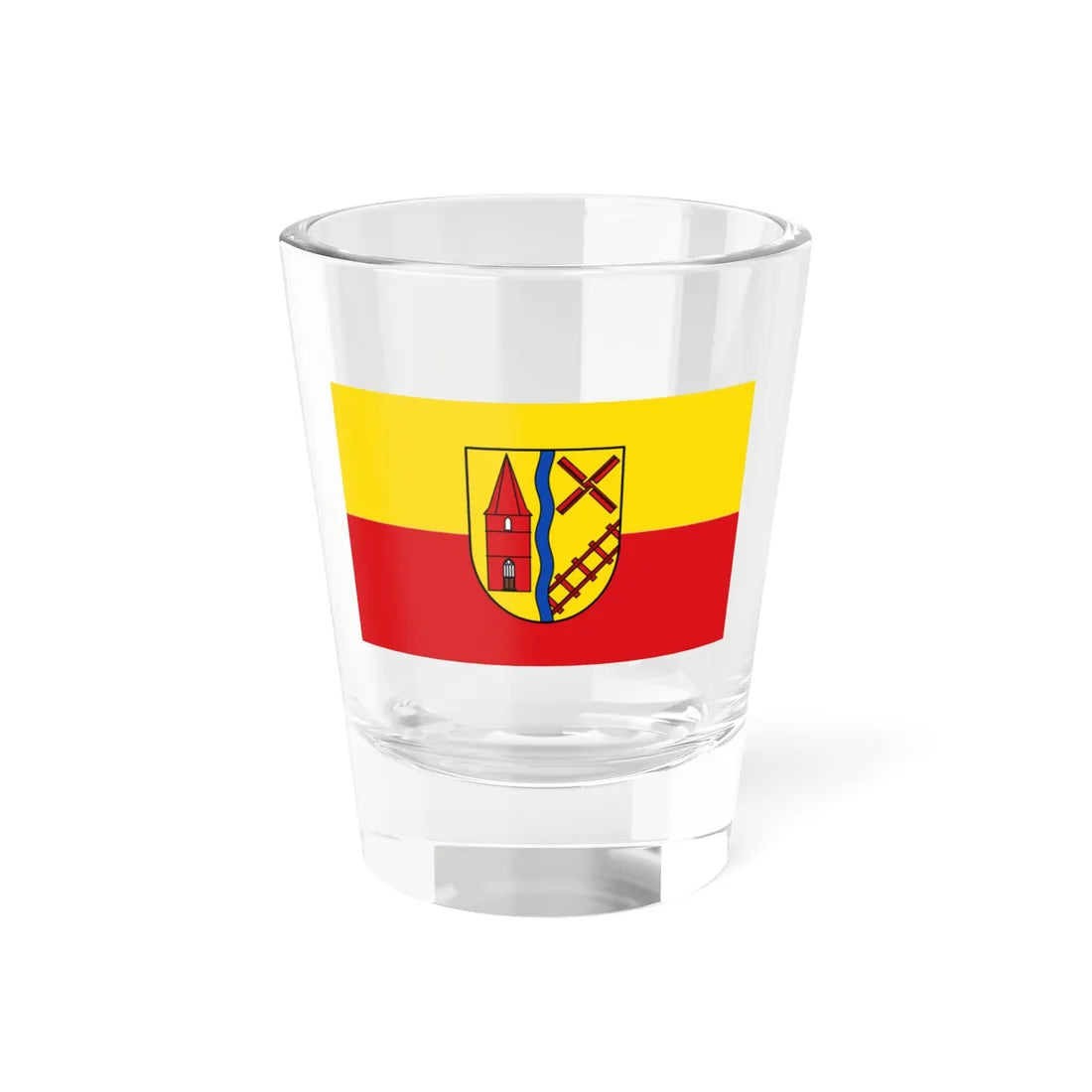 Flagge Kluse (Germany) Shot Glass 1.5oz 1.5oz - Go Mug Yourself
