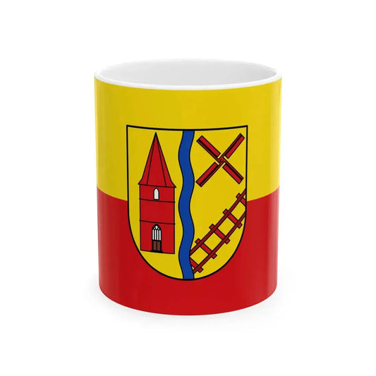 Flagge Kluse (Germany) White Coffee Mug 11oz - Go Mug Yourself