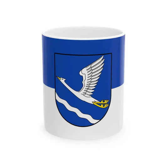 Flagge Krebeck (Germany) White Coffee Mug 11oz - Go Mug Yourself