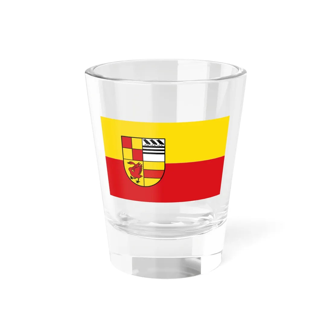 Flagge Kreis Ahaus (Germany) Shot Glass 1.5oz 1.5oz - Go Mug Yourself