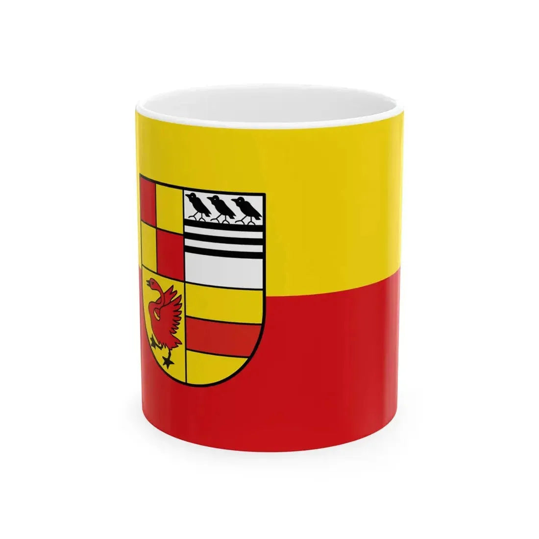 Flagge Kreis Ahaus (Germany) White Coffee Mug 11oz - Go Mug Yourself