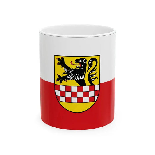 Flagge Kreis Altena (Germany) White Coffee Mug 11oz - Go Mug Yourself