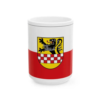 Flagge Kreis Altena (Germany) White Coffee Mug 15oz - Go Mug Yourself
