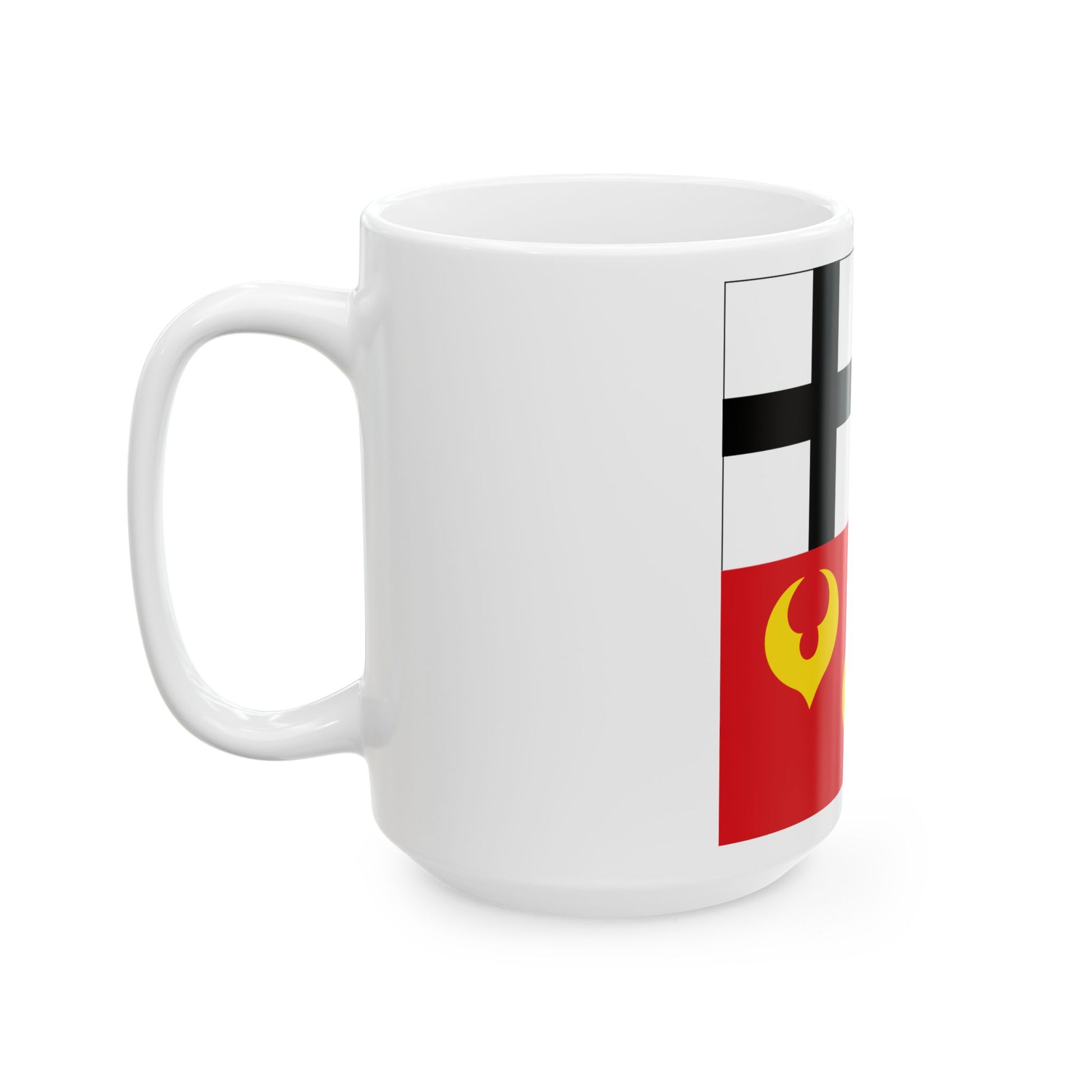Flagge Kreis Brilon (Germany) White Coffee Mug-Go Mug Yourself