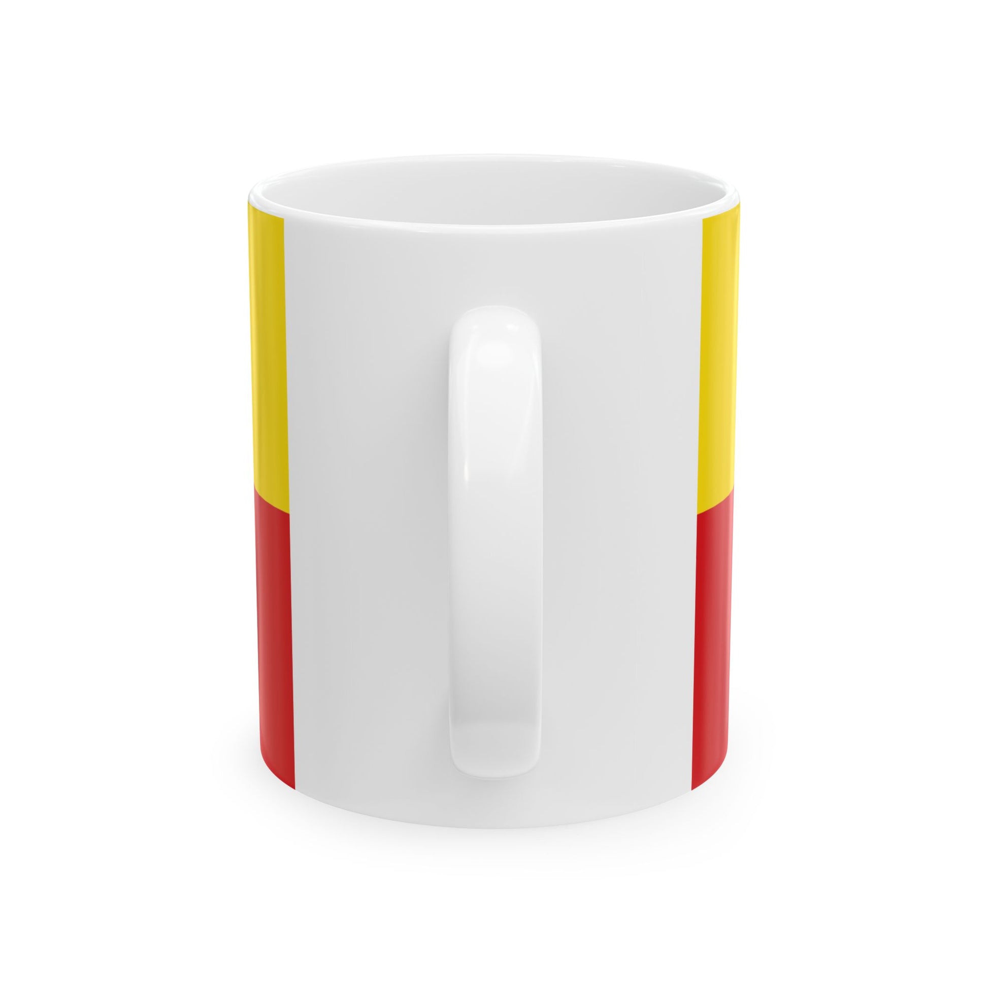 Flagge Kreis Coesfeld 1972 (Germany) White Coffee Mug-Go Mug Yourself
