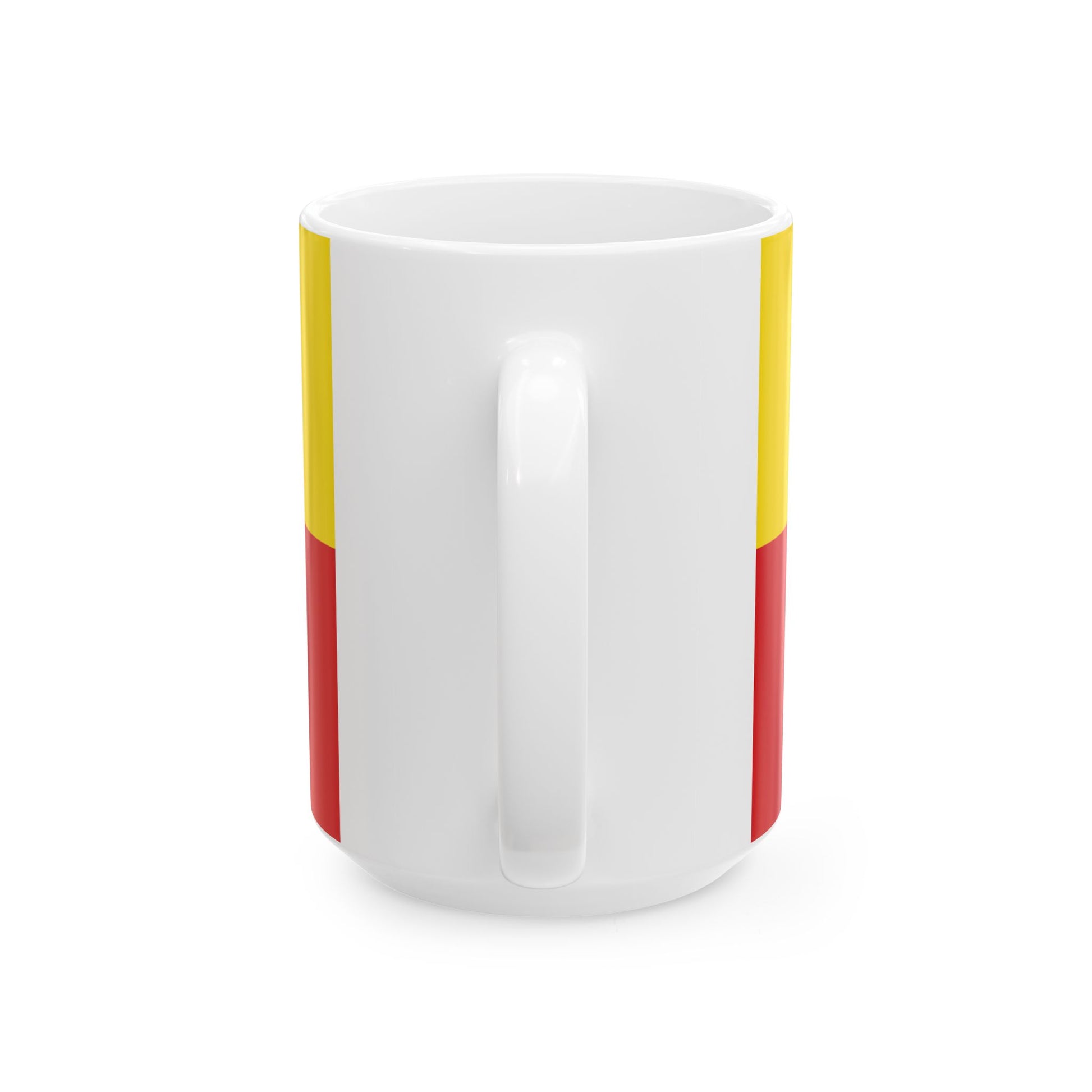 Flagge Kreis Coesfeld 1972 (Germany) White Coffee Mug-Go Mug Yourself