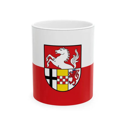 Flagge Kreis Iserlohn (Germany) White Coffee Mug 11oz - Go Mug Yourself