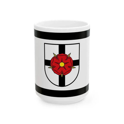 Flagge Kreis Lippstadt (Germany) White Coffee Mug 15oz - Go Mug Yourself