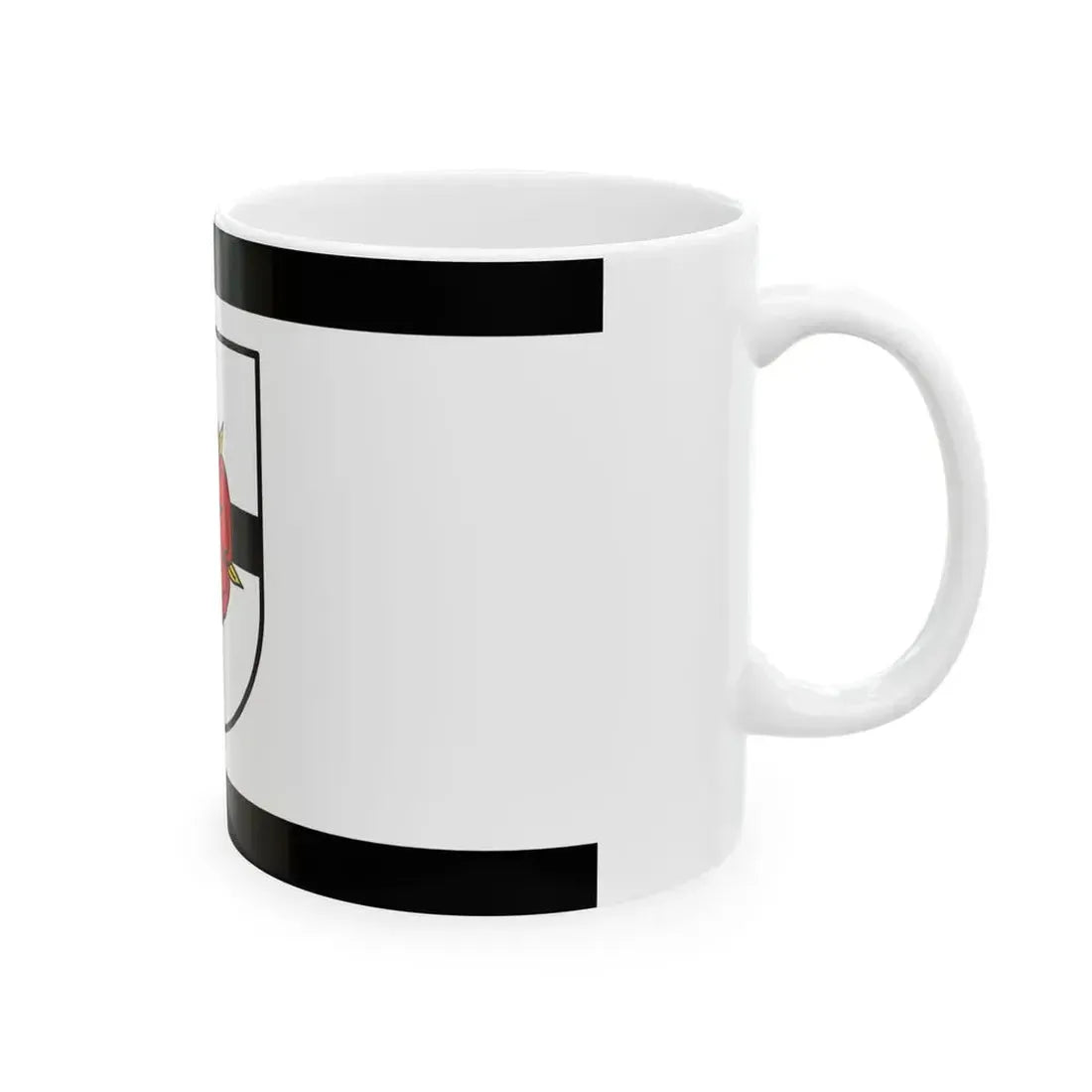Flagge Kreis Lippstadt (Germany) White Coffee Mug - Go Mug Yourself