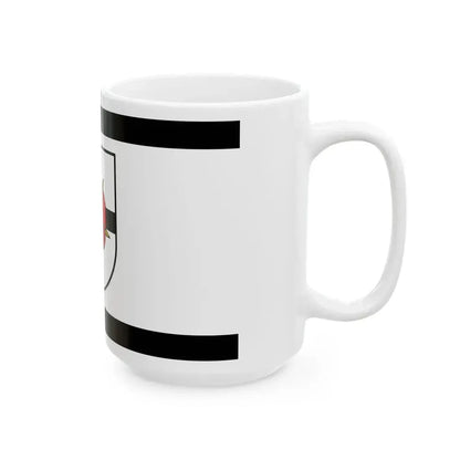 Flagge Kreis Lippstadt (Germany) White Coffee Mug - Go Mug Yourself