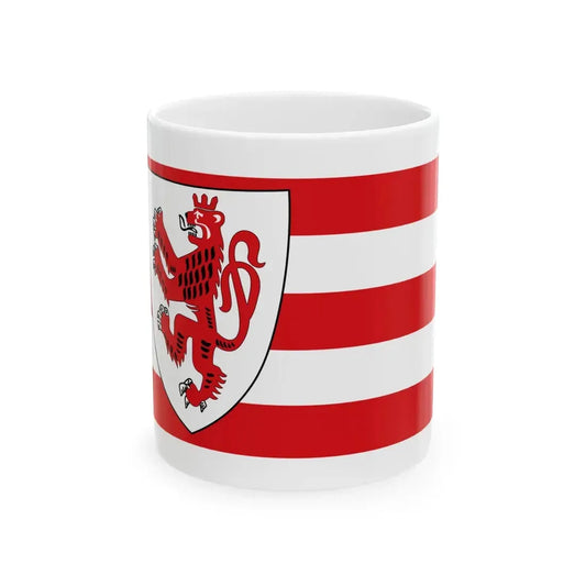 Flagge Kreis Monschau (Germany) White Coffee Mug 11oz - Go Mug Yourself