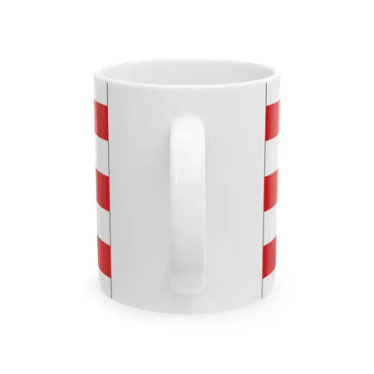 Flagge Kreis Monschau (Germany) White Coffee Mug - Go Mug Yourself