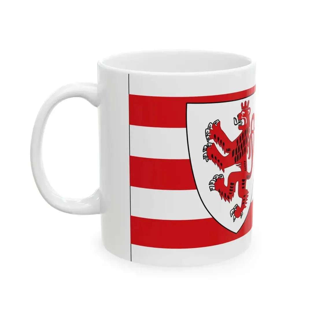 Flagge Kreis Monschau (Germany) White Coffee Mug - Go Mug Yourself