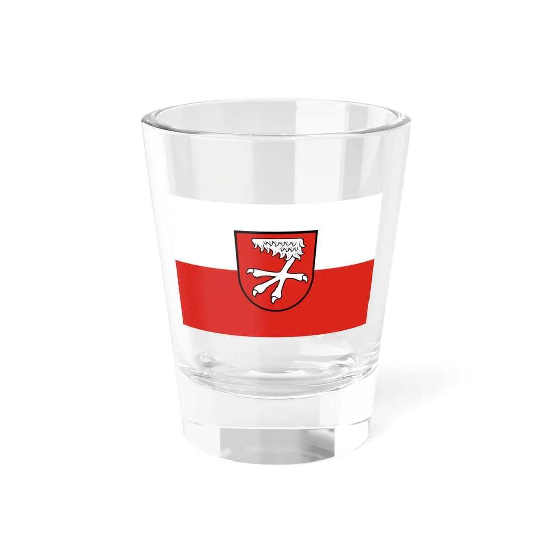 Flagge Kürnbach (Germany) Shot Glass 1.5oz 1.5oz - Go Mug Yourself