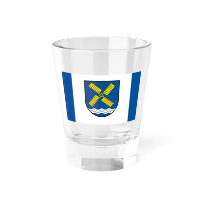 Flagge Krokau (Germany) Shot Glass 1.5oz 1.5oz - Go Mug Yourself