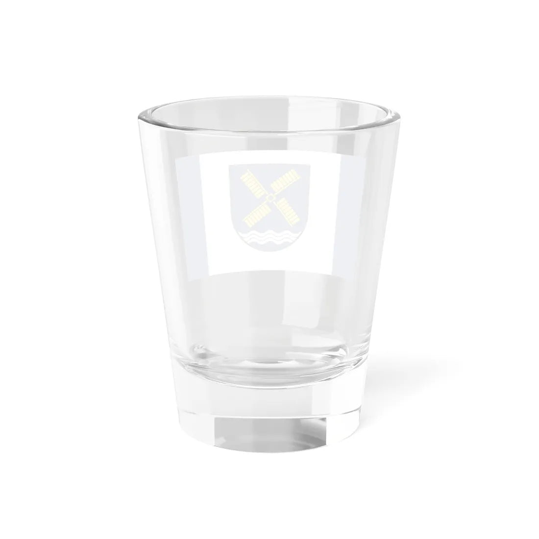 Flagge Krokau (Germany) Shot Glass 1.5oz - Go Mug Yourself