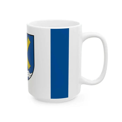Flagge Krokau (Germany) White Coffee Mug - Go Mug Yourself