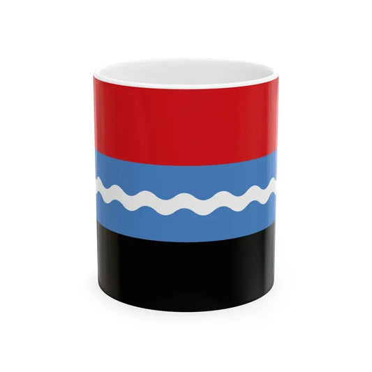 Flagge Krummhoern (Germany) White Coffee Mug 11oz - Go Mug Yourself