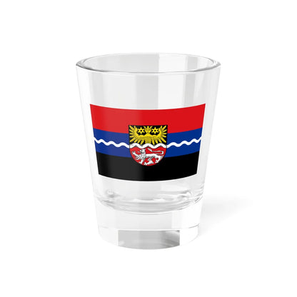 Flagge Krummhörn (Germany) Shot Glass 1.5oz 1.5oz - Go Mug Yourself