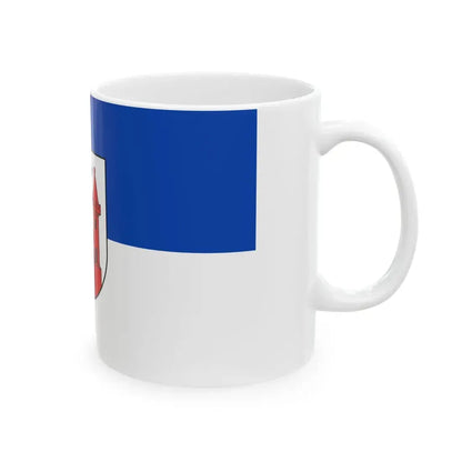 Flagge Ladenburg (Germany) White Coffee Mug - Go Mug Yourself