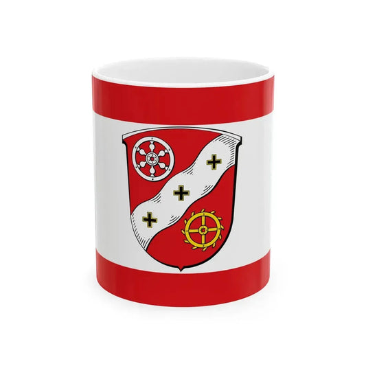 Flagge Laemmerspiel (Germany) White Coffee Mug 11oz - Go Mug Yourself