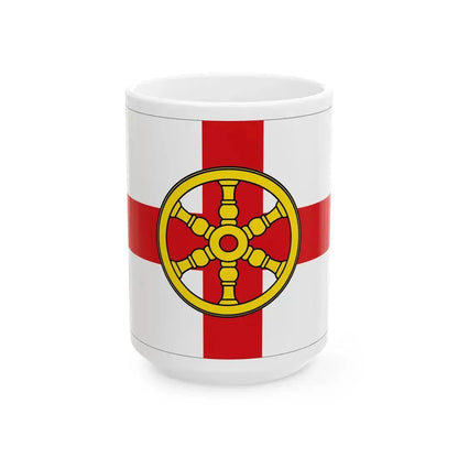 Flagge Lahnstein (Germany) White Coffee Mug 15oz - Go Mug Yourself