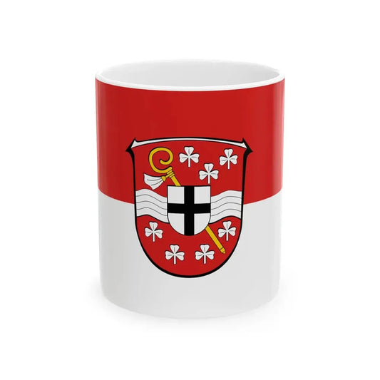 Flagge Lahntal (Germany) White Coffee Mug 11oz - Go Mug Yourself