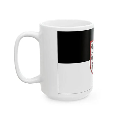 Flagge Landau in der Pfalz (Germany) White Coffee Mug - Go Mug Yourself