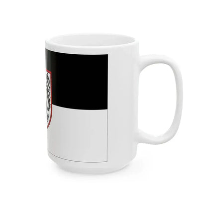 Flagge Landau in der Pfalz (Germany) White Coffee Mug - Go Mug Yourself