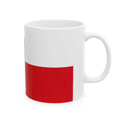 Flagge Landkreis Biedenkopf (Germany) White Coffee Mug - Go Mug Yourself