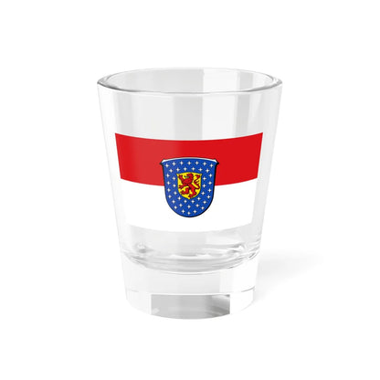 Flagge Landkreis Darmstadt (Germany) Shot Glass 1.5oz 1.5oz - Go Mug Yourself