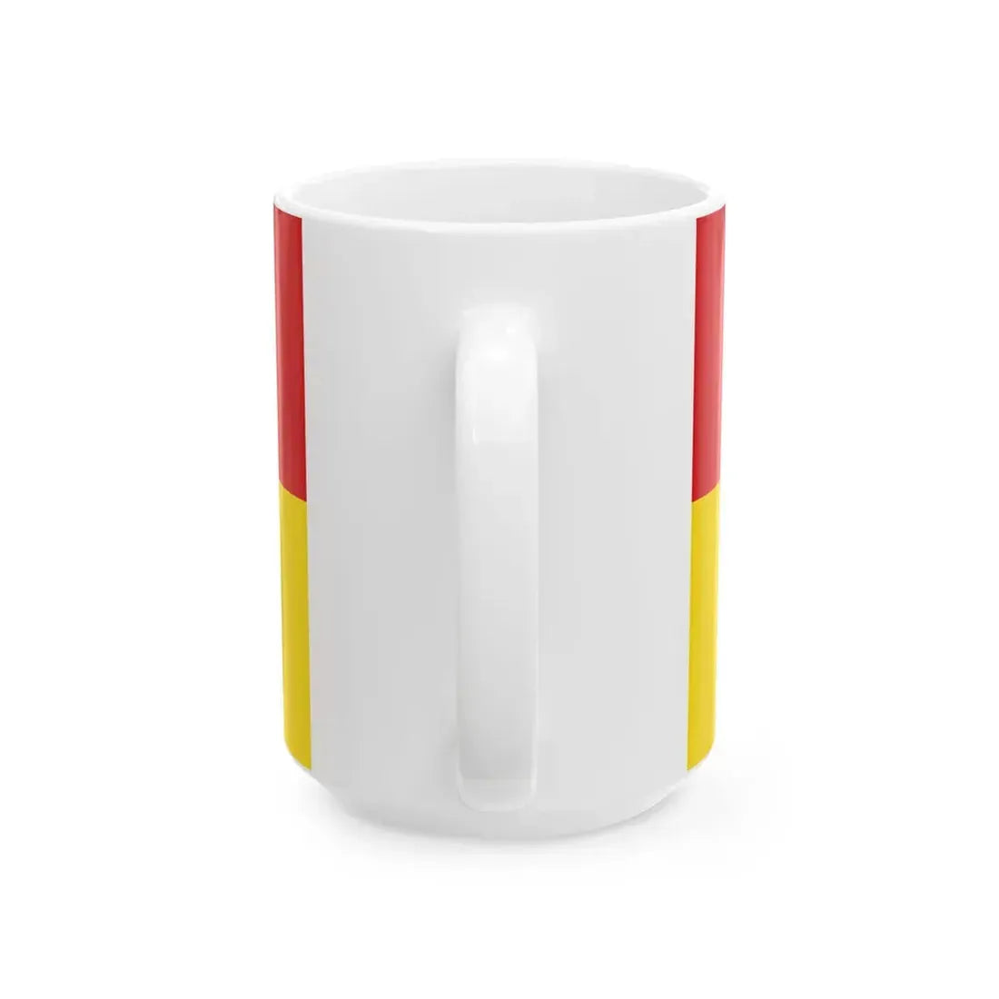 Flagge Landkreis Schluechtern (Germany) White Coffee Mug - Go Mug Yourself