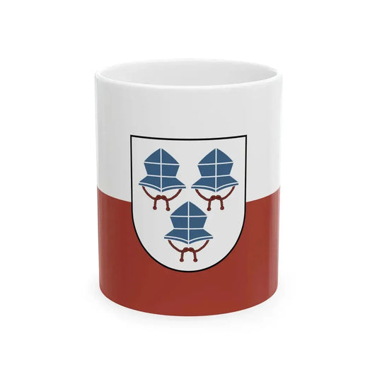 Flagge Landshut (Germany) White Coffee Mug 11oz - Go Mug Yourself