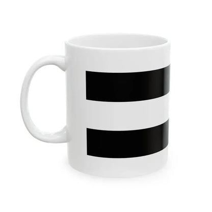 Flagge Langendiebach (Germany) White Coffee Mug - Go Mug Yourself