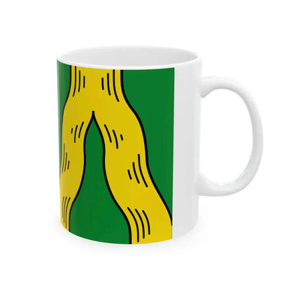 Flagge Langendiebach (Germany) White Coffee Mug - Go Mug Yourself