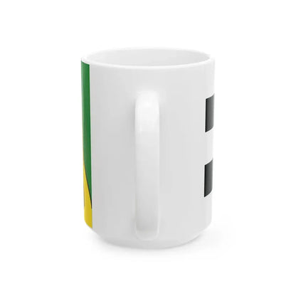 Flagge Langendiebach (Germany) White Coffee Mug - Go Mug Yourself