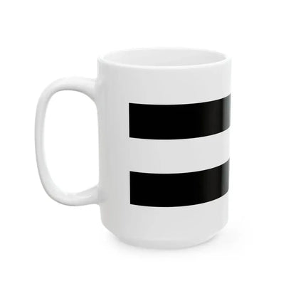 Flagge Langendiebach (Germany) White Coffee Mug - Go Mug Yourself