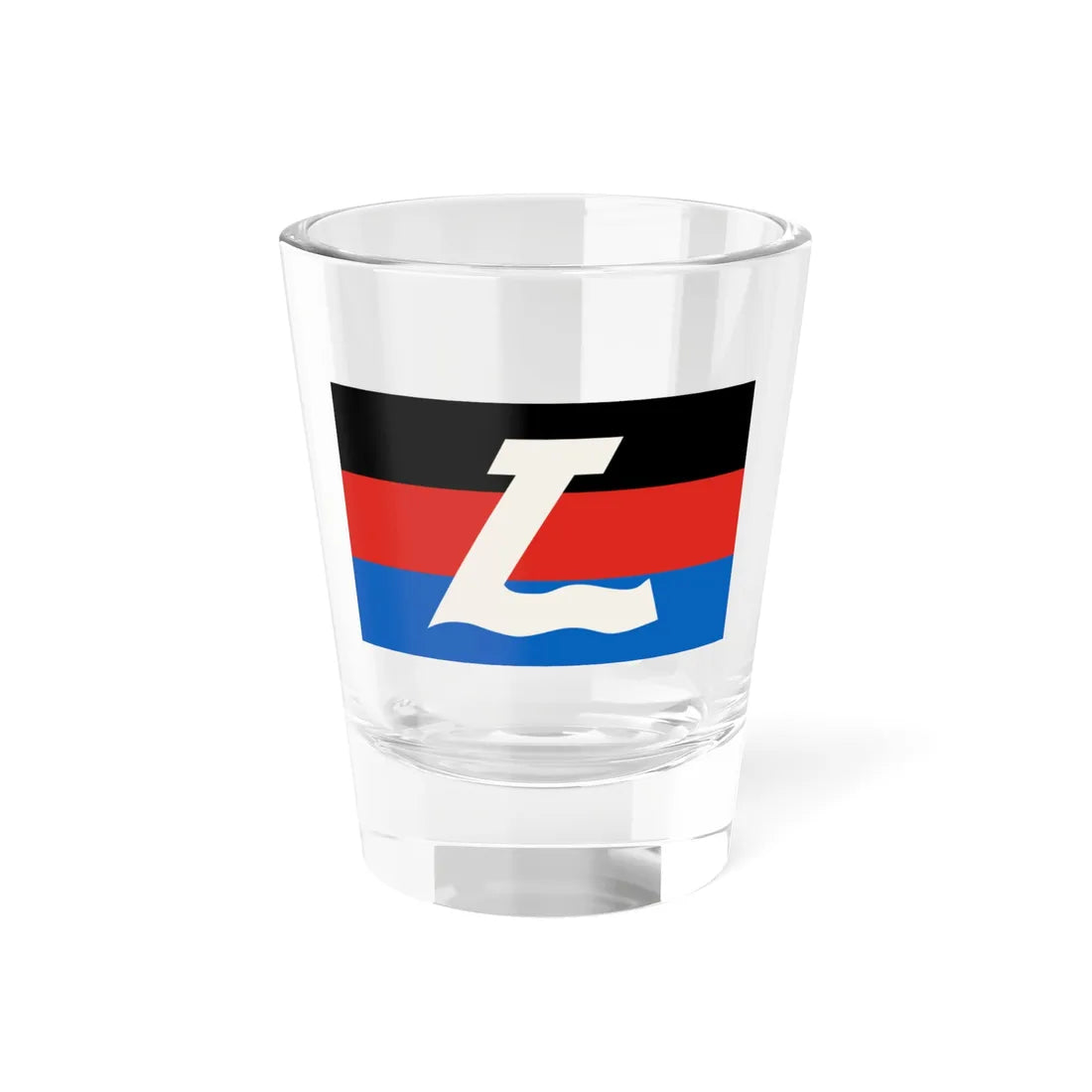 Flagge Langeoog (Germany) Shot Glass 1.5oz 1.5oz - Go Mug Yourself