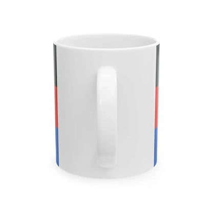 Flagge Langeoog (Germany) White Coffee Mug - Go Mug Yourself