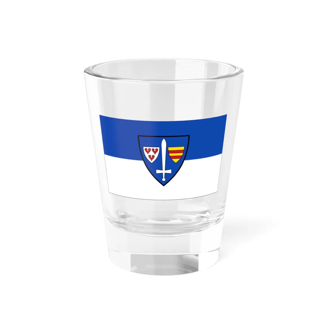 Flagge Lastrup (Germany) Shot Glass 1.5oz 1.5oz - Go Mug Yourself